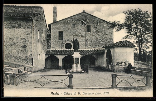 Assisi chiesa damiano - chiesa,