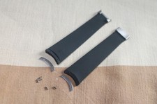 Cinturino strap JEAN D'EVE in Caucciù originale vintage per orologio