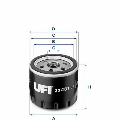 Ufi filters filtro olio - filters,,