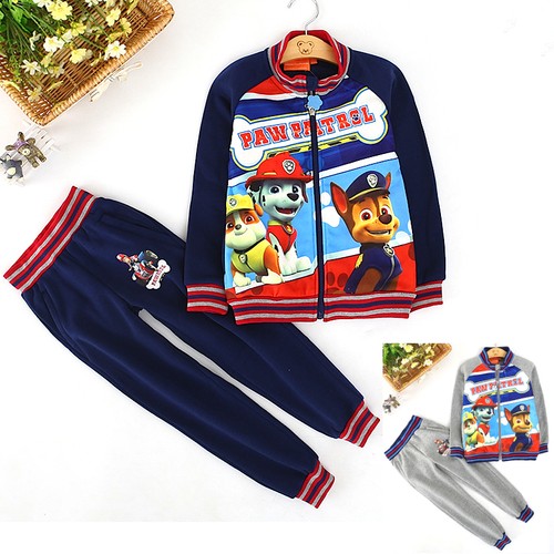 Paw patrol completo tuta felpa - paw,