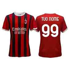MAGLIA MILAN UFFICIALE PERSONALIZZATA MILAN NOME E NUMERO COMPRESO NEL PREZZO