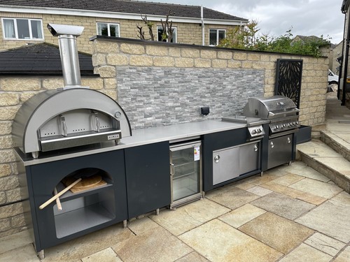 Cucina esterno forno per - da,