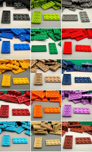 Lego plate 4 - 4, 3020