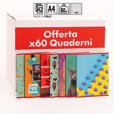 x60pz Quaderni Quaderno Pigna