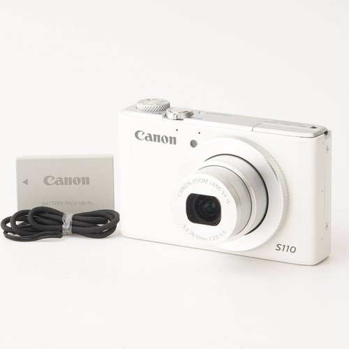Canon powershot s110 - canon, bianco