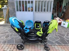 Passeggino Trio Gemellare Componibile 