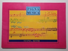 Pigna musica, suoni & ritmi - album pentagramma quaderno bianco