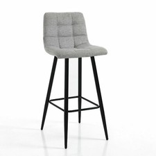 Tomasucci sgabello toffee light grey set da 2