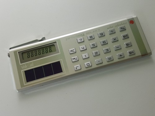Calcolatrice privileg solar - calcolatrice,
