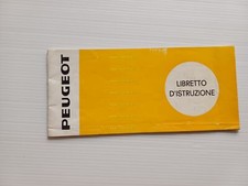Peugeot 50 102 MT - 102 MS - RS - VRS 1971 manuale uso italiano originale