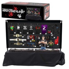 Merch Stand Set di accessori per action figure WWE & AEW Wrestling