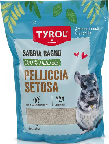 Terra bagno per cincillà - per,