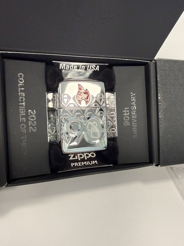 Zippo armor lighter 90th - zippo,