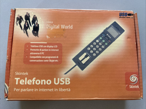 Skintek telefono usb digital - telefono,