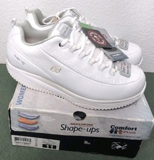 Skechers Work Shape-ups 76511 Bianco Donna Taglia 11 Antiscivolo Nuovo