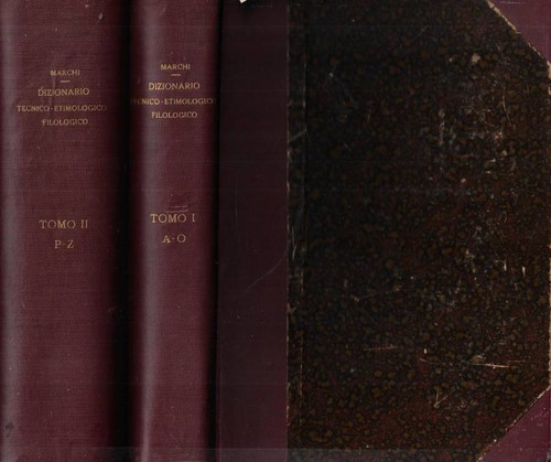Dizionario tecnico etimologico