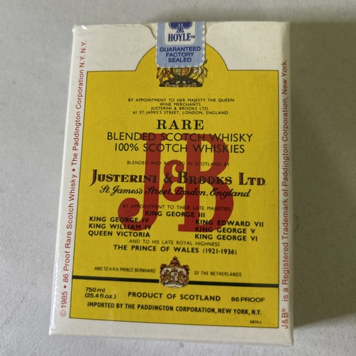 Carte gioco b rare - da, j&b