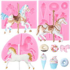 Set Di 3 Stampi in Silicone a