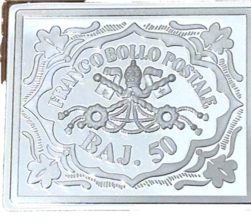 Francobollo argento stato - argento,