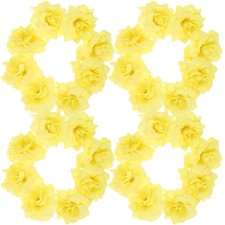 50 Pcs Teste Di Fiori Seta