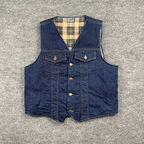 Gilet denim western vintage