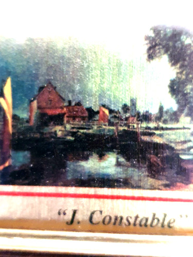 Piccolo quadro litografia - quadro, "j
