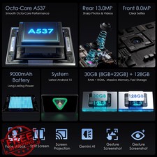 Tablet Android 10" 15 Tastiera