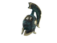 Antico elmo greco miniatura - greco, in