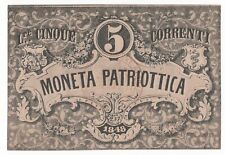 5  LIRE CORRENTI MONETA