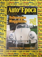 Rivista AUTO D'EPOCA anno XV