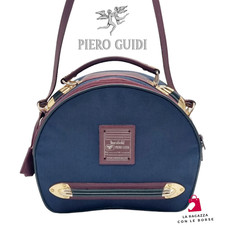borsa donna Piero Guidi vintage beauty case da viaggio tracolla made in italy