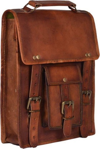 Borsa uomo pelle - pelle, vintage