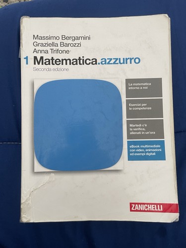 Matematica azzurro seconda - 1,
