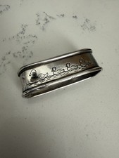 Anello tovagliolo vintage .925