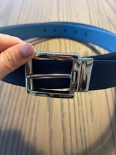 Cintura in pelle PRADA blu