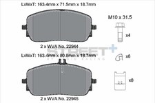 Pastiglie Freni MERCEDES-BENZ
