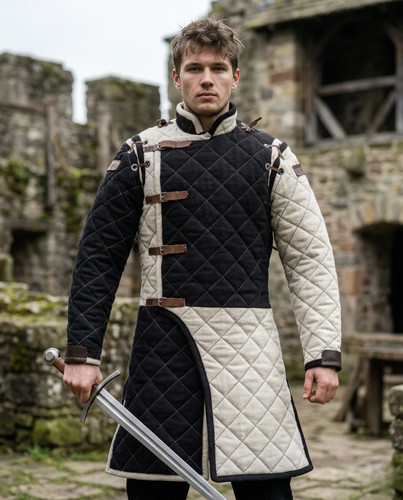 Gambeson medievale giacca - gambeson,