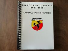 GRANDE PUNTO ABARTH 2007-2010 Catalogo Parti di Ricambio  4-a