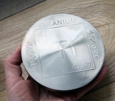 1 libbra lingotto di titanio elemento oncia 1 libbra lingotto di titanio moneta medaglia regalo 2025