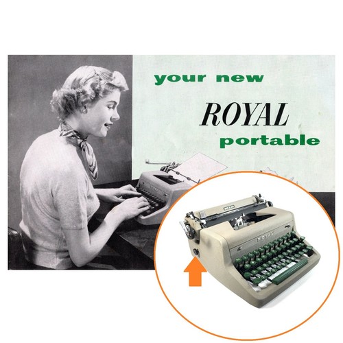 Macchina scrivere royal - macchina,