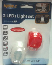  LUCI BICI BICICLETTA  A 2 LED