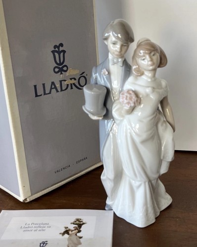 Vintage lladro wedding bells - wedding,