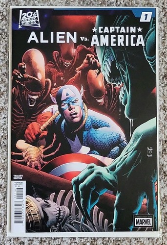Alien captain america - vs., #1
