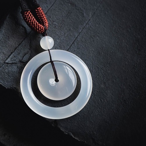 Collana con ciondolo - in, agata