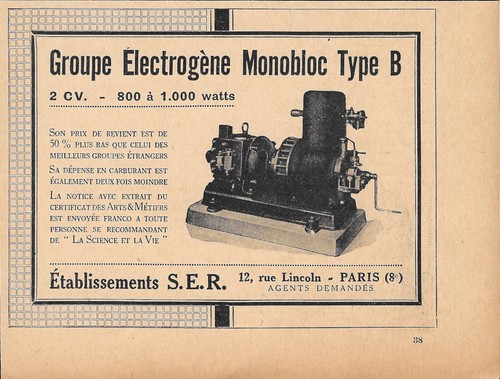 Groupe electrogène monobloc - groupe,