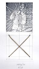 Gianfranco PARDI 1976 tecnica mista originale numerata datata firmata