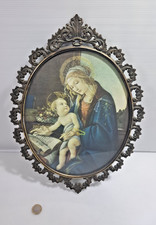 Quadro ovale la Madonna del