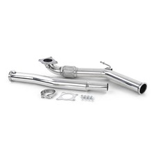 Downpipe racing acciaio inox