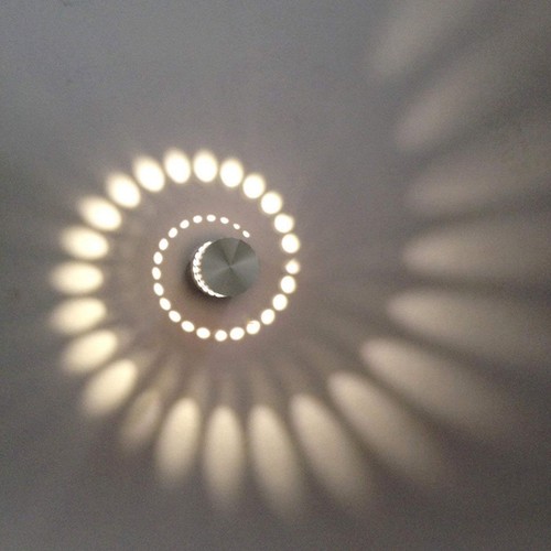 Lampada parete alluminio - in,