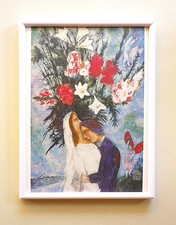 Quadro Gli sposi di Chagall